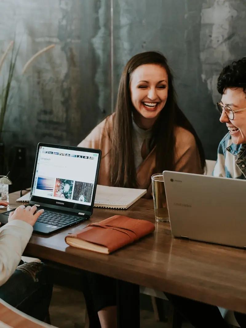 Nova Impact team collaborating on a client project