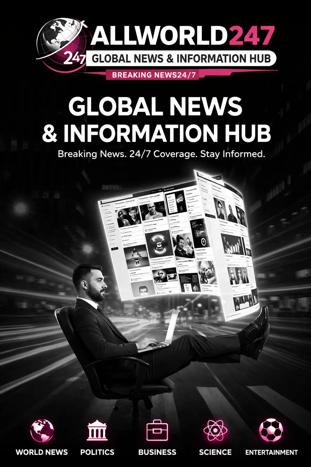 AllWorld247.com Multi-Category Content Portal