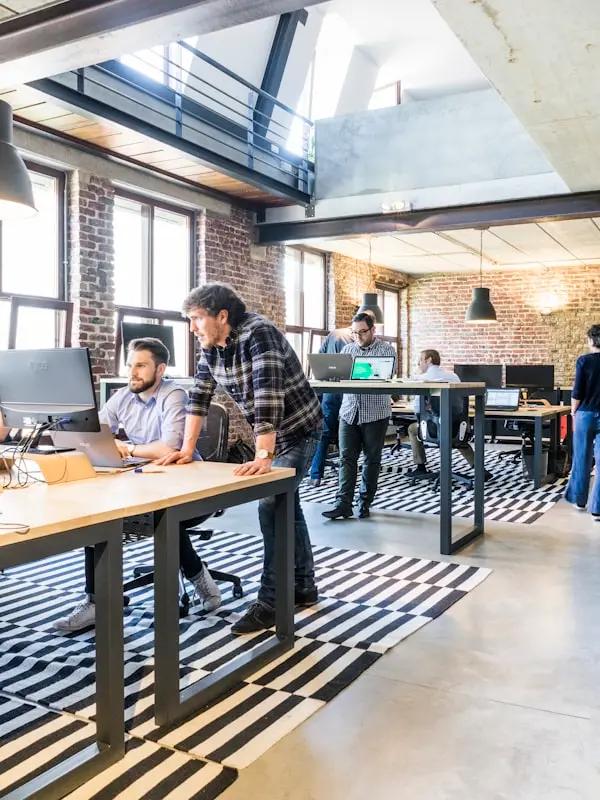 Business consultant providing digital strategy advice